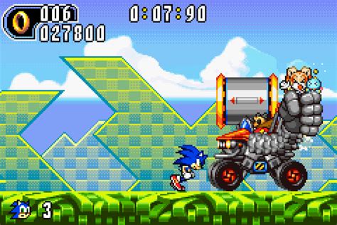 Sonic Advance 2 Screenshots Gamefabrique