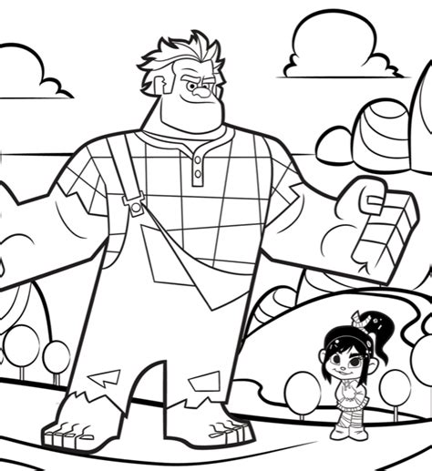 We did not find results for: Free Downloads: WRECK-IT RALPH Coloring Sheets - Lady and ...