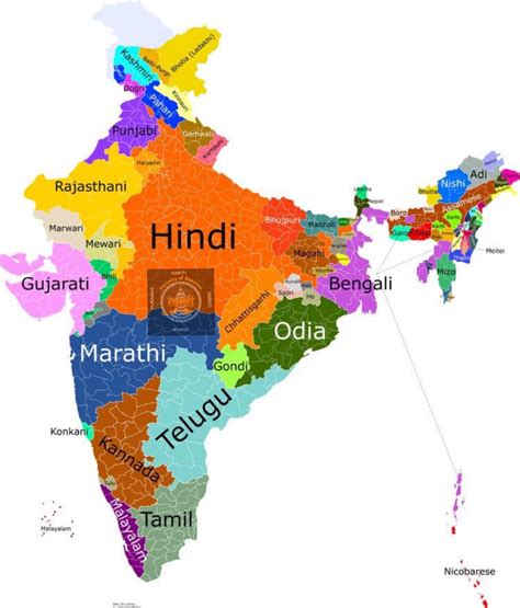 Languages Of India R Mapporn