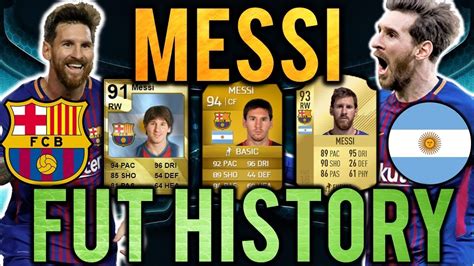 Lionel Messi Fifa Ultimate Team History Fifa 10 Fifa 19 Youtube