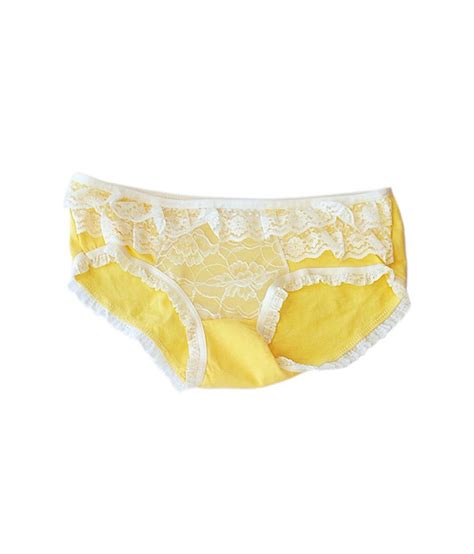 Buy Prettysecrets Yellow Panties Online At Best Prices In India Snapdeal