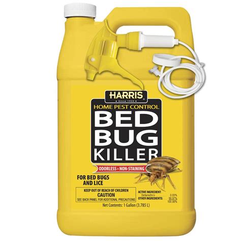 Harris 1 Gal Bed Bug Killer Hbb 128 The Home Depot