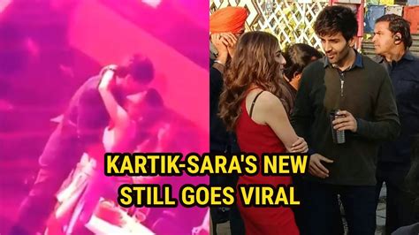 After Kissing Video Sara Ali Khan And Kartik Aaryans Candid Picture