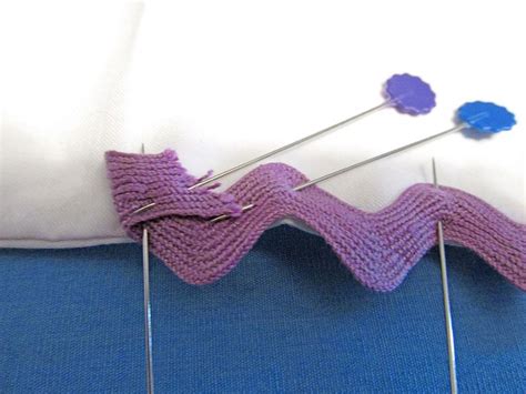 You can apply it a couple different ways. How to Sew with Rick Rack: The Most Terrific of Trims ...