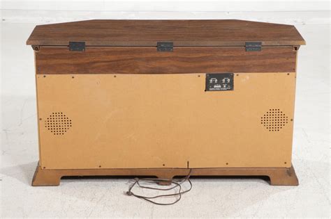 Capehart Console Stereo With Record Changer Radio And 8 Track Player