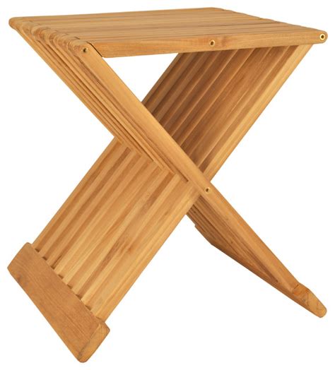 Sale Small Wooden Folding Side Table In Stock