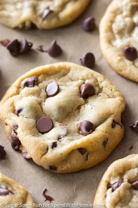 I originally wanted to bake just a regular chocolate chip cookie recipe.but i looked and looked for one that was low in fat and calories.this recipe was fairly low compared to the rest. The Second-Best Chocolate Chip Cookie Recipe - Sugar Spun Run