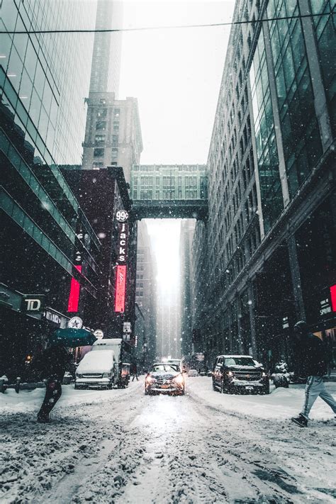 Usa houses storm manhattan new york city street snow street lights cities photo building wallpaper image download on the desktop pc, tablet. New York City Winter Pictures | Download Free Images on ...
