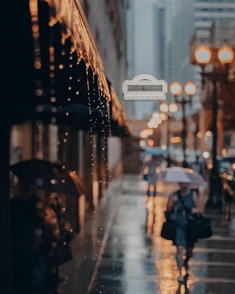 Moody And Cinematic Street Photos In Chicago By Andrew Glatt Rain