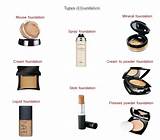 Types Of Makeup Products