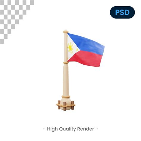 Premium Psd Philippines Flag D Icon