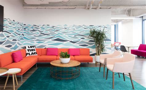 Spaces We Love Pluralsights Colorfully Inspiring Office Hughes