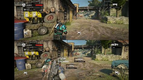 Gears Of War 4 Multiplayer Pantalla Dividida Youtube