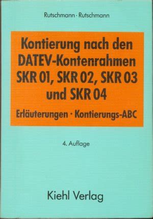 Die beiden standardkontenrahmen unterscheiden sich durch ihren aufbau. „Kontierung nach den DATEV-Kontenrahmen SKR 03" - Bücher gebraucht, antiquarisch & neu kaufen
