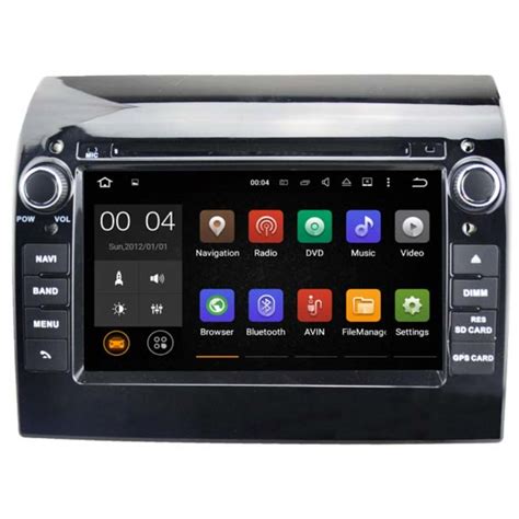 Autoradio Android GPS DVD écran tactile Fiat Ducato Peugeot Boxer et Citroën Jumper Android