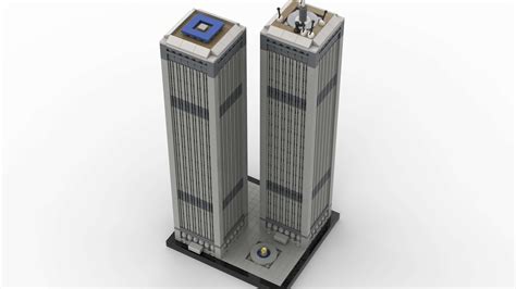 World Trade Center Micro 1973 2001 Building Instructions Only