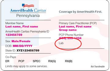 So can i use my mediccare card for my rx pills?, or would i have to drop my health net plan in order to go back to my medicare plan? Outpatient Lab Services - AmeriHealth Caritas PA