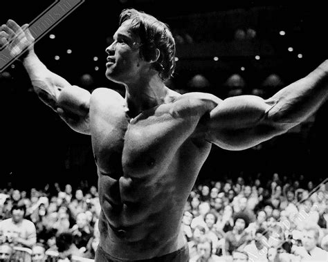 Arnold Schwarzenegger Poster Seven Time Mr Olympia Vintage Photo