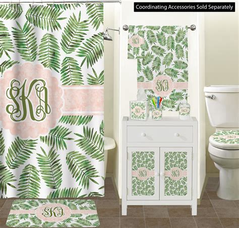 Tropical Leaves Bath Towel Personalized Youcustomizeit