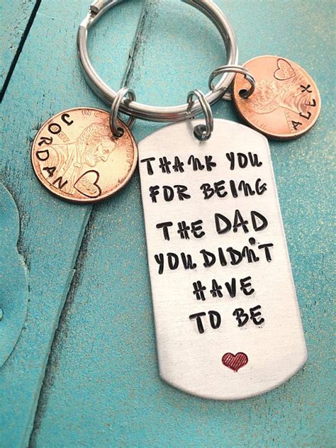 And while these gifts are so special — and many of them are keepsakes after all — they won't break the bank. Personalized Step Dad Keychain, Fathers Day Gift From Step ...