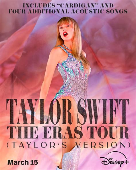 Taylor Swift The Eras Tour Taylors Version Annoncé Pour Disney