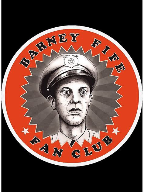 Barney Fife Fan Club V2 Poster For Sale By Anthonywe31743 Redbubble