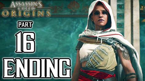 Assassins Creed ORIGINS ENDING Walkthrough PART 16 PS4 Pro No