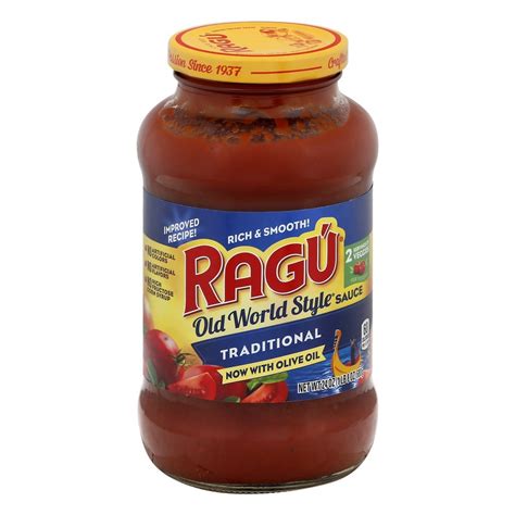 Old World Style Traditional Sauce Ragú 24 Oz Delivery Cornershop By Uber
