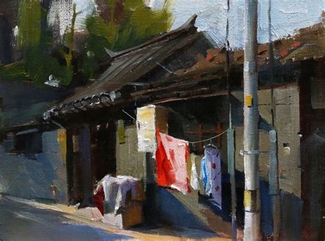 Beijing Hutong 2014 5 Sold City Scape Painting Fine Art Painting