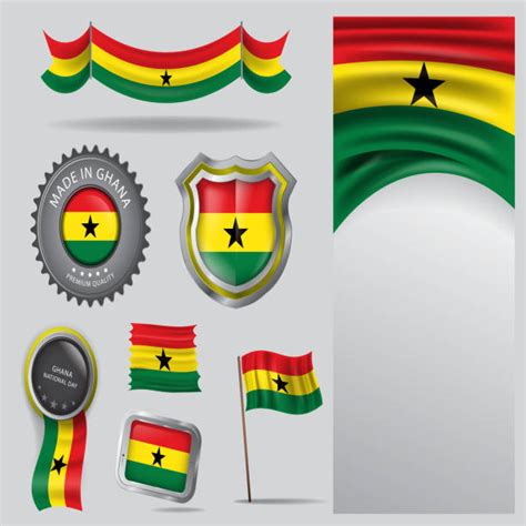 260 Ghana Flag Colors Background Stock Illustrations Royalty Free Vector Graphics And Clip Art