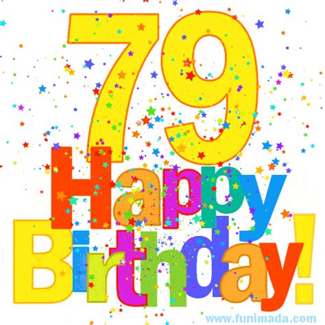 Happy 79th Birthday Animated S