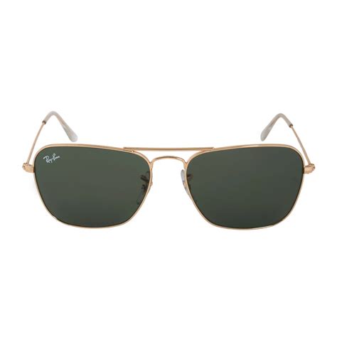 Caravan Sunglasses Gold Ray Ban® Touch Of Modern