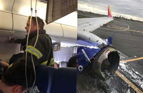 Southwest Plane Engine Explosion Caught On Camera By Passenger