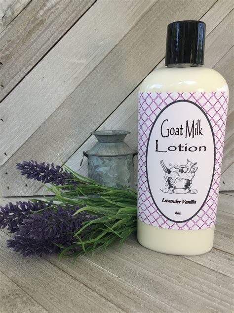 Lavender Vanilla Goat Milk Lotion Soapy Goat