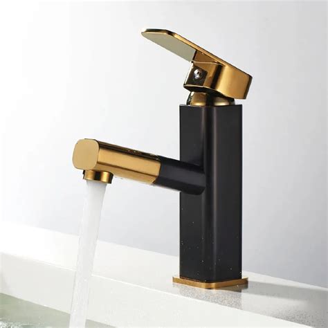 Gold Faucets For Bathroom Sinks Luxury Classic Widespread Pull Out