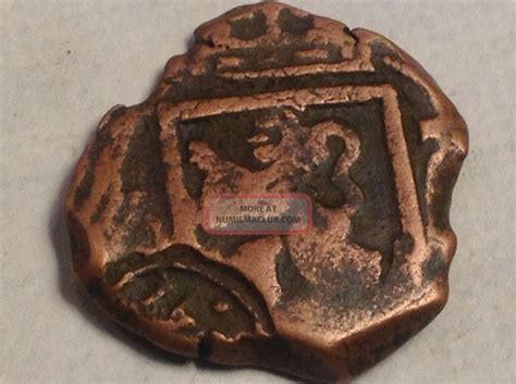 Metal Detector Find Pirate 1600 S Lioncastle Cob Spanish Coin