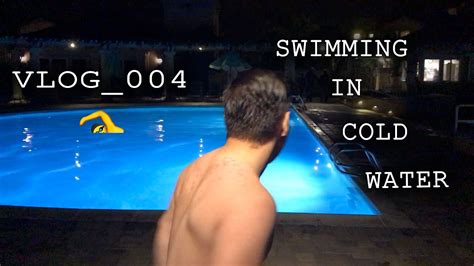 Jumping Into A Cold Pool Vlog004 Youtube
