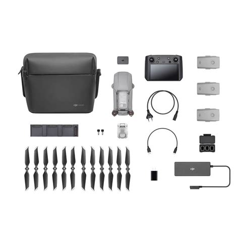 The accessory package is designed to help get you flying and filming right away the included remote controller works with your existing smartphone to control the mavic air 2 and view live footage from the drone. DJI Mavic Air 2 Fly More Combo Smart Controller