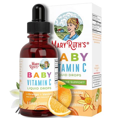 Baby Vitamin C Drops Made With Organic Amla Fruit 1 Oz