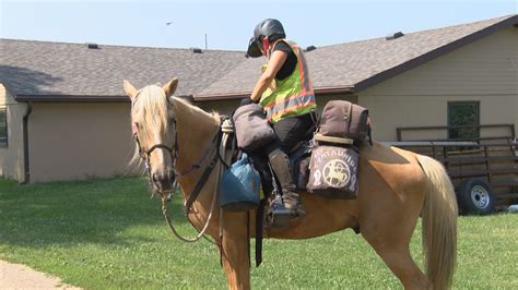 Woman Rides Her Horse Across America To Raise Awareness For Domestic