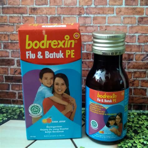 Jual Bodrexin Flu Dan Batuk Berdahak Pe Sirup 56 Ml Shopee Indonesia