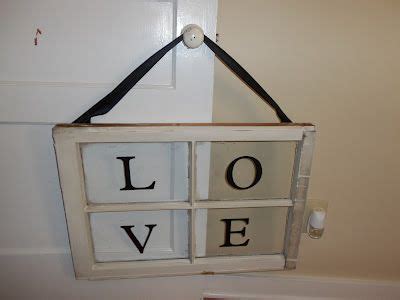 Here are 20+ upcycled window project ideas. "Love" window | Vinyl projects, Cricut projects, Projects