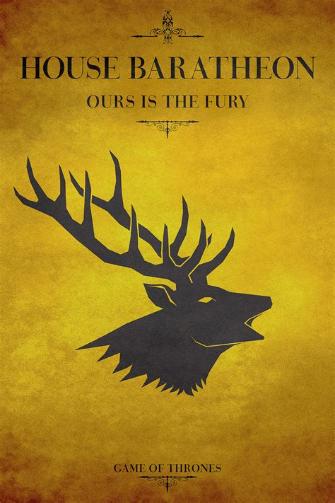 Game of thrones house baratheon theme. house baratheon - game of thrones on Behance