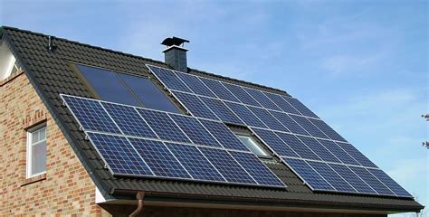 Hd Wallpaper Blue Solar Panel On Top Of Roof Solar Panel Array Home