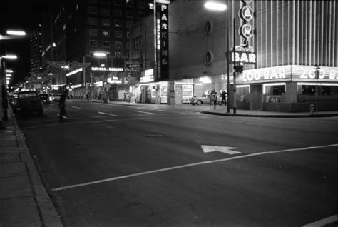 Commerce Street In Downtown Dallas The Evening Of November 22 1963