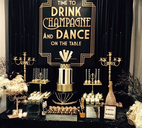 Partypro carries all of the cutouts, favor boxes, and other supplies needed to make your 1920's themed party unforgettable. Pin by Ives Hovanessian on Tablescapes | Gatsby birthday ...