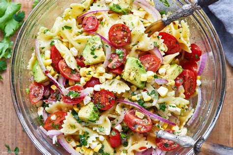 Easy Pasta Salad With Avocado How To Make Pasta Salad Eatwell