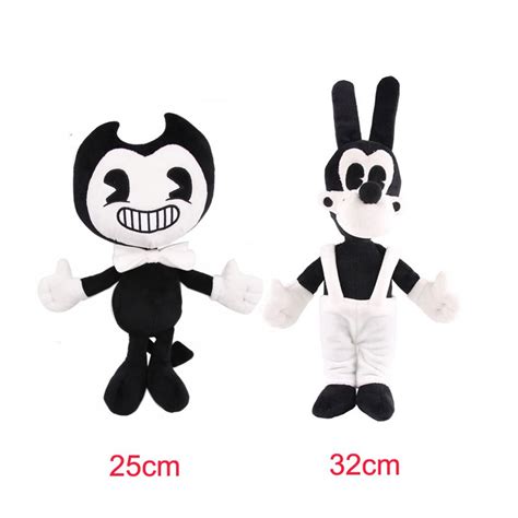 All the plushes contain a secret once cut open, thus making. 2pcs/Set Bendy and the ink machine Bendy and Boris Plush ...
