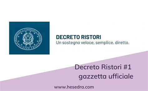 Contributi a fondo perduto per gli enti sportivi e ricreativi con partita iva. "Decreto Ristori" pubblicato in Gazzetta Ufficiale - Hesedra