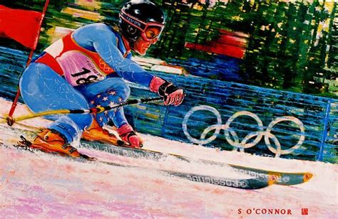 Series Of 11 Olympic Paintings By Sean Oconnor Via Behance ~ Oil